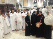 مجموعة من صور معتمري مدينة اللد أثناء توجههم إلى مكة المكرمة